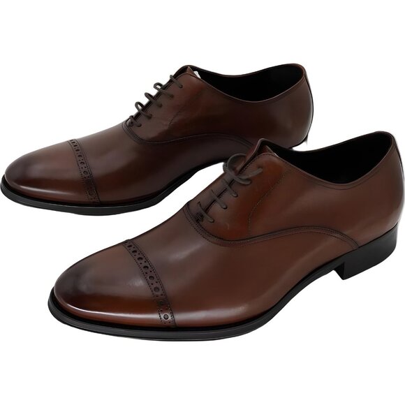 To Boot New York Anton Cap-Toe Oxford 154M Cognac Brown US 10 M main image 6